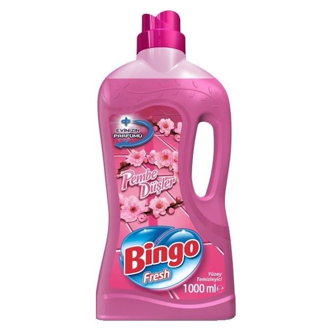 Bingo Fresh Yüzey Temizleyici 1000ml Pembe Düşler