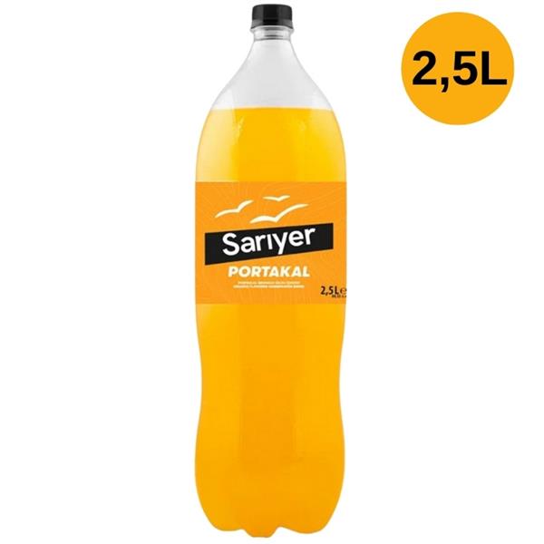 Sarıyer Portakal 2,5L Portakal Aromalı Gazoz