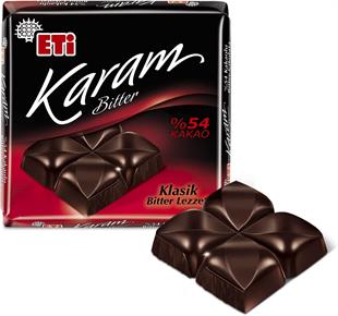 Eti Karam Bitter % 54 Kakao 60 g