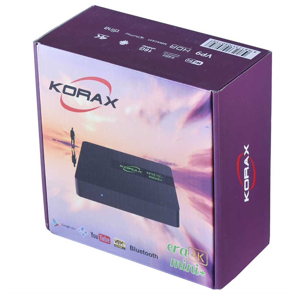 KORAX 4K 1-8 Android 6 Uydu Alıcısı ERA MİNİ