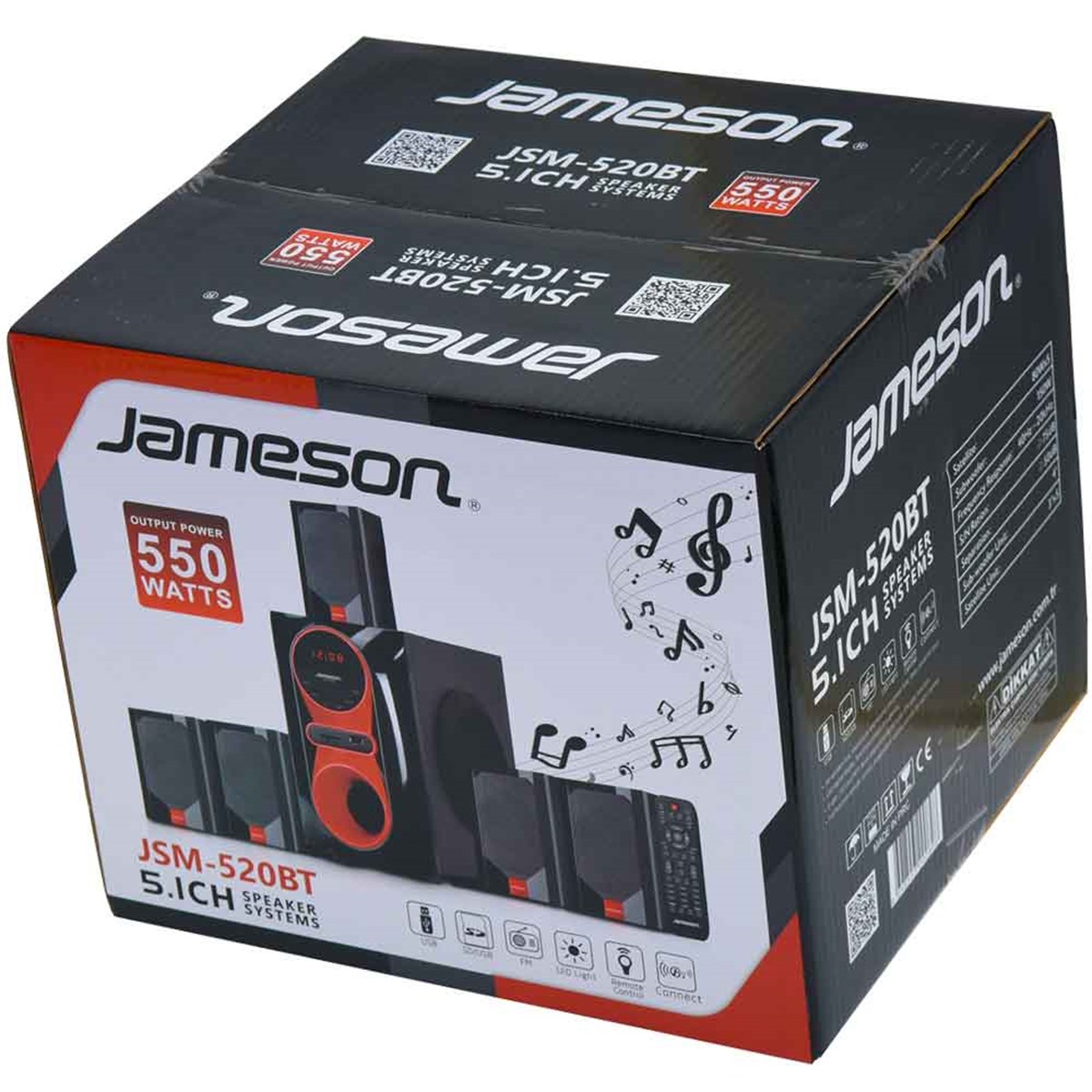 JAMESON 5+1 Ses Sistemi JSM-520 BT