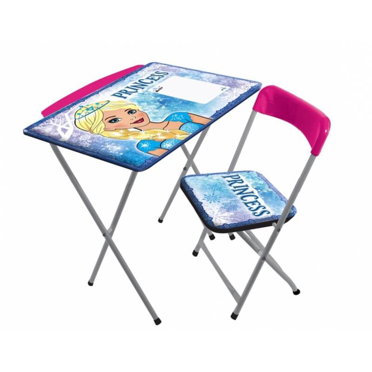 Prenses Çocuk Ders Çalışma Masası Ve Sandalyesi | Lina Oyuncak