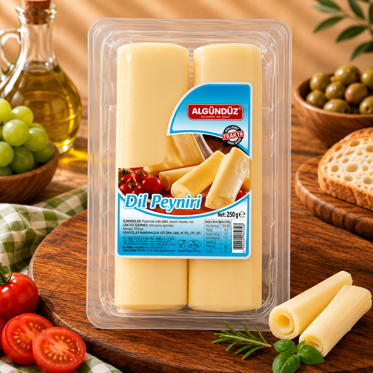 Dil peyniri 250 Gr 