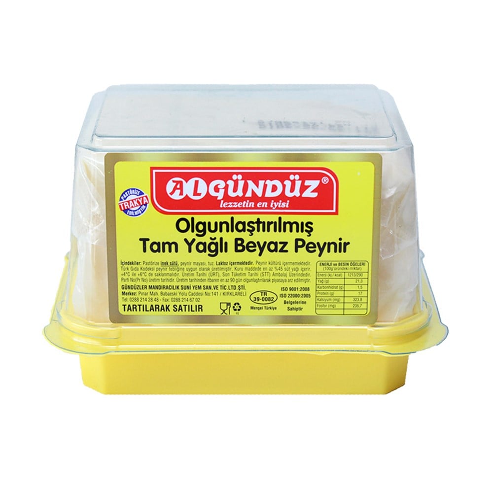İNEK PEYNİRİ TRAKYA 650-700 Gr