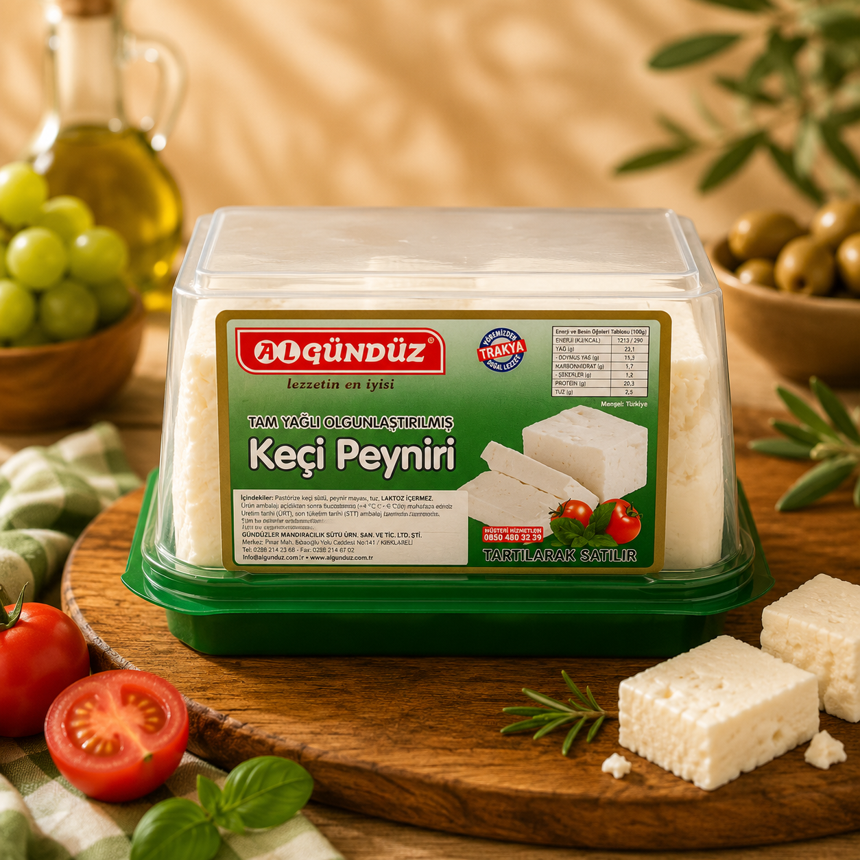 Keçi peyniri paçal 700 gr 
