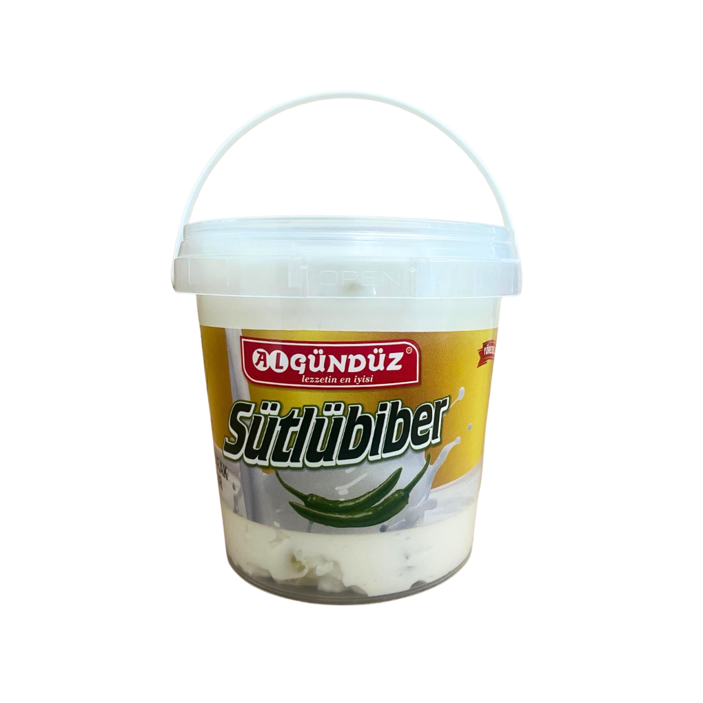 Sütlü biber kahvaltılık 500 gr