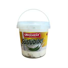 Sütlü biber kahvaltılık 500 gr