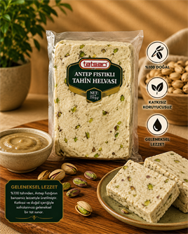 Tatsan Antep Fıstıklı Tahin Helvası ( 350 Gr )