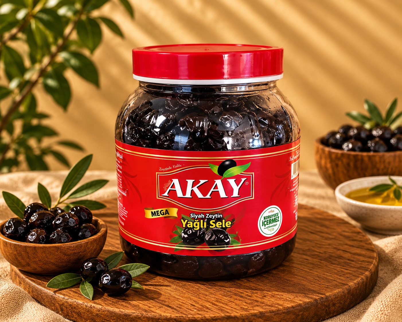 Akay Yağlı Sele Mega 900 Gr