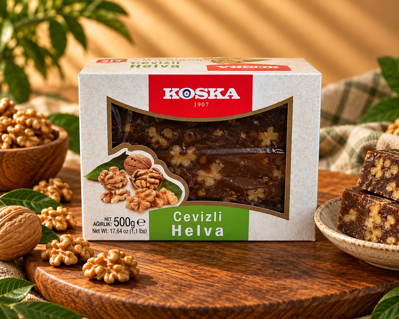 Cevizli Helva 500 Gr