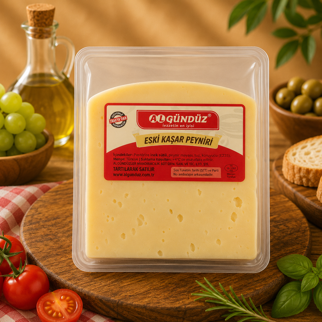Eski Kaşar Peyniri Koyun 300 Gr 