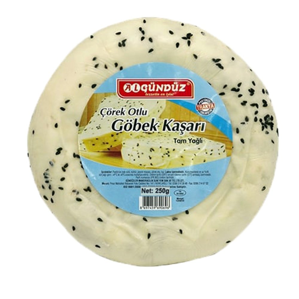 GÖBEK KAŞARI TRAKYA 250 GR ÇÖREK OTLU