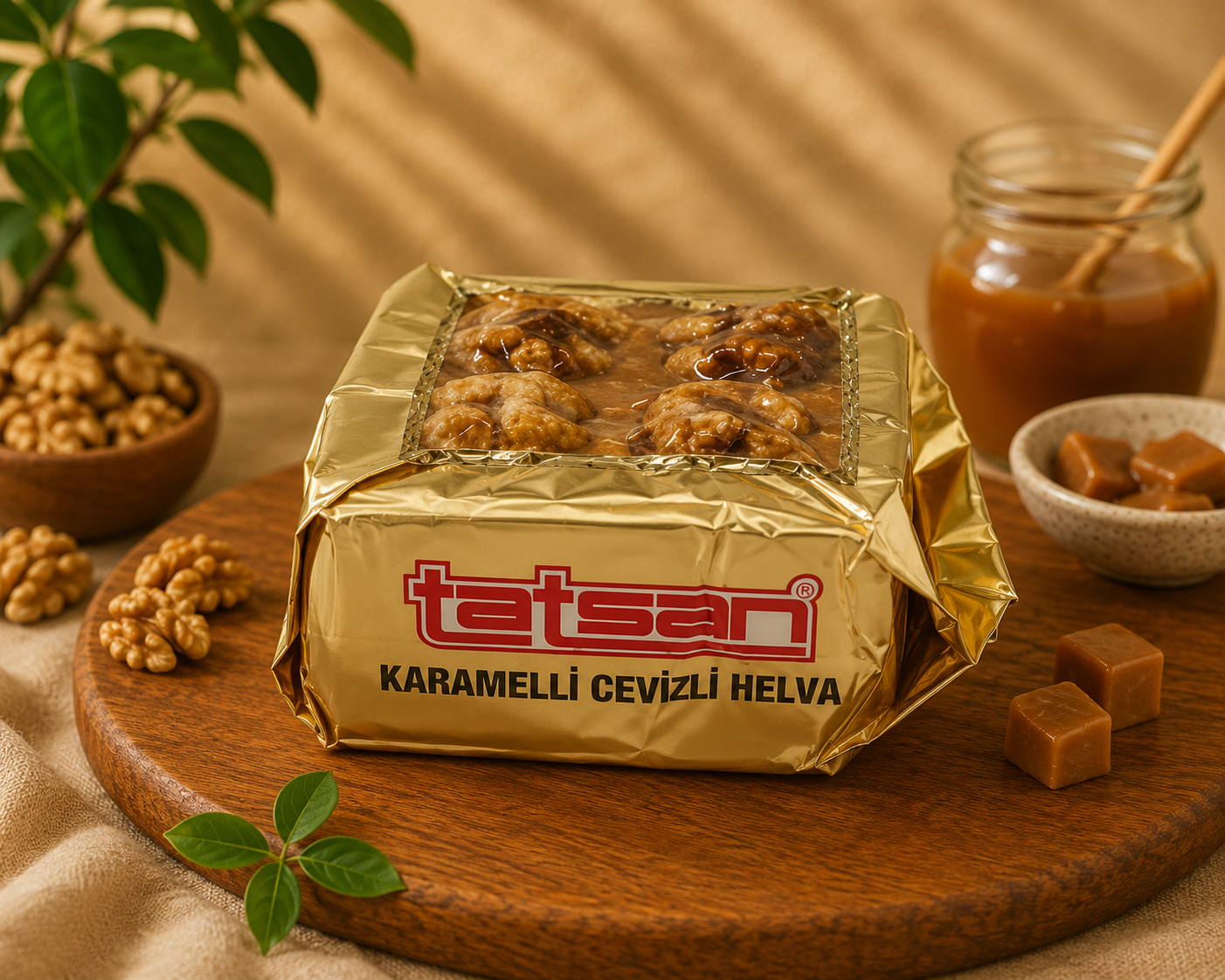 HELVA KARAMELLİ CEVİZLİ 500 GR