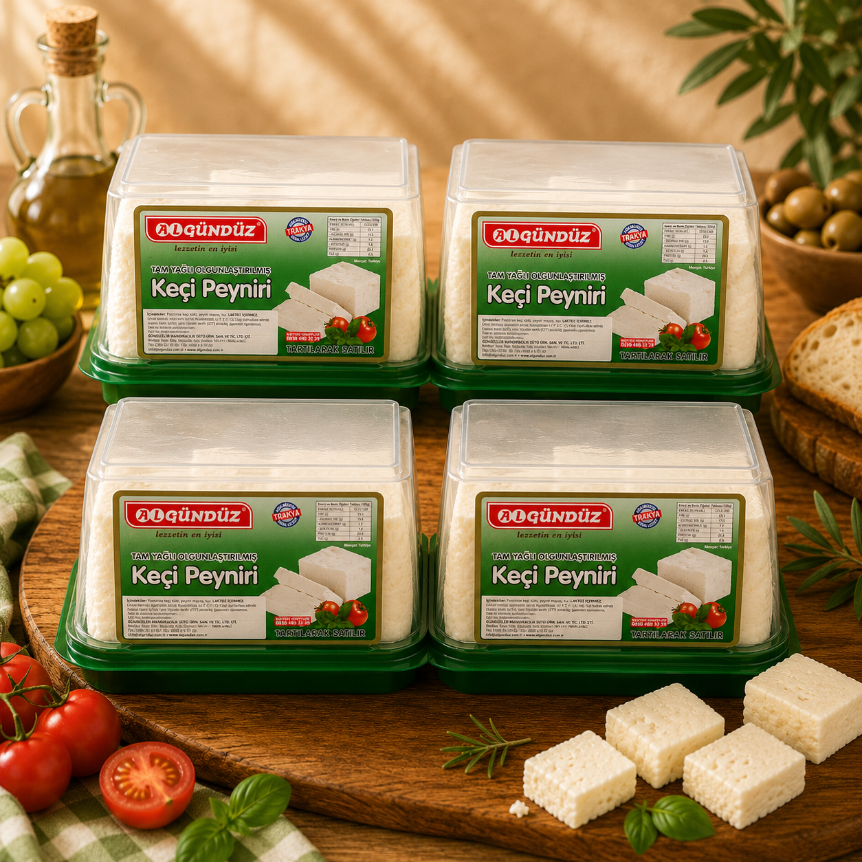 Keçi Peyniri 3 Kg vakumlu