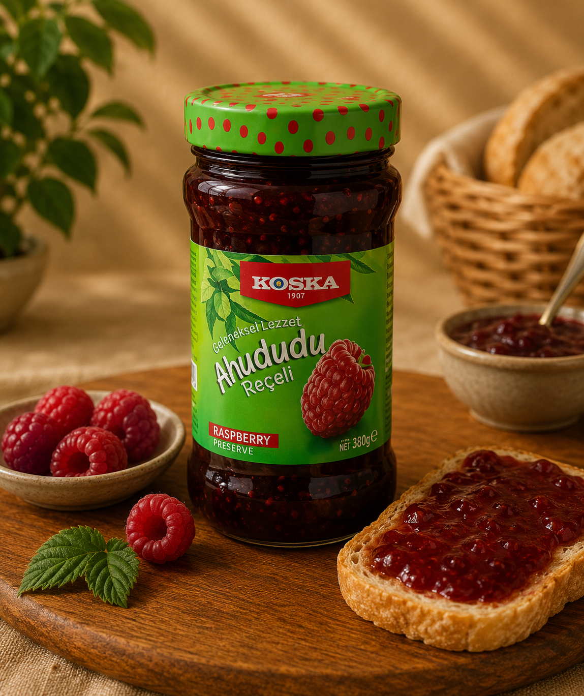 Koska Ahududu Reçeli 380 Gr