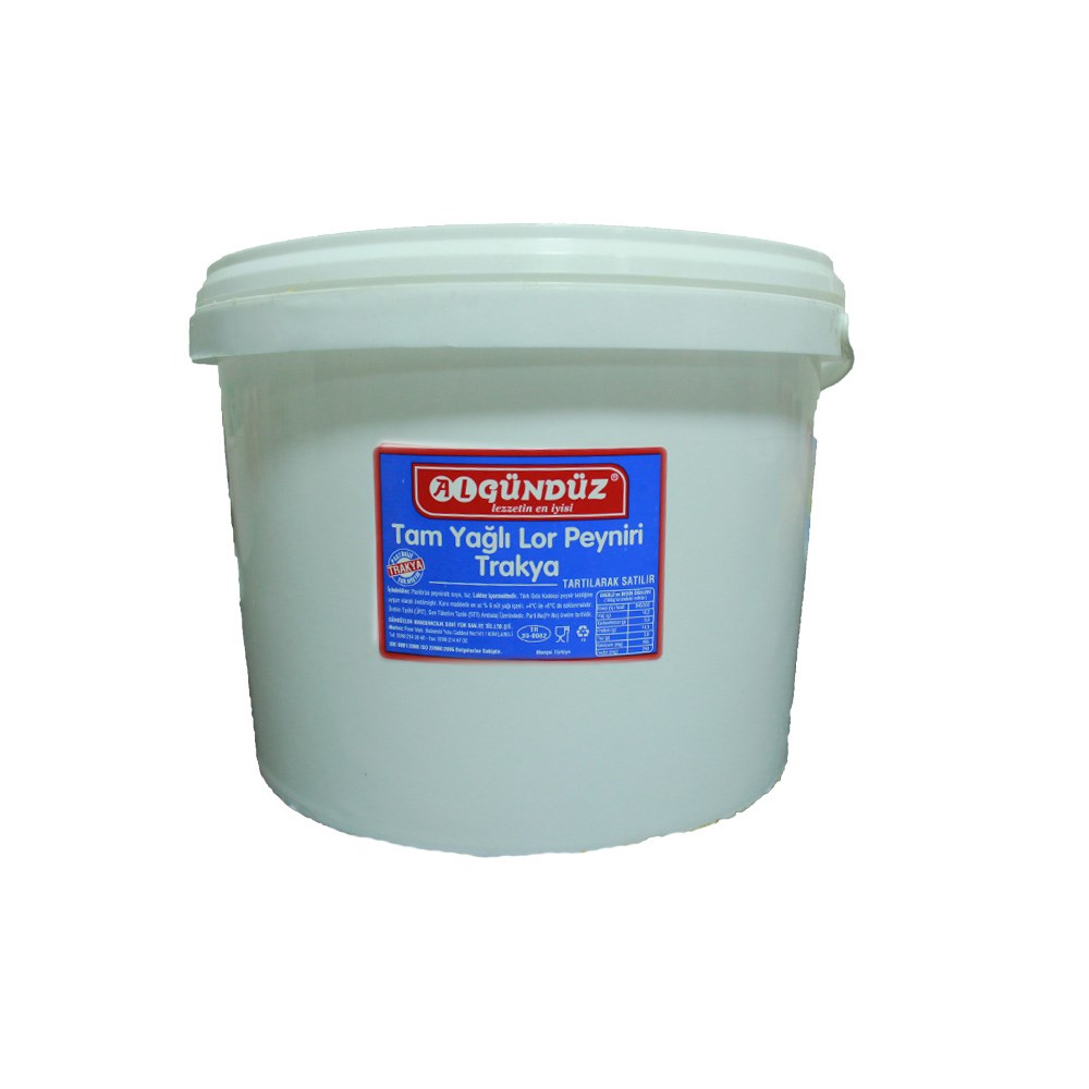 Lor Peyniri Tam Yağlı 5 Kg
