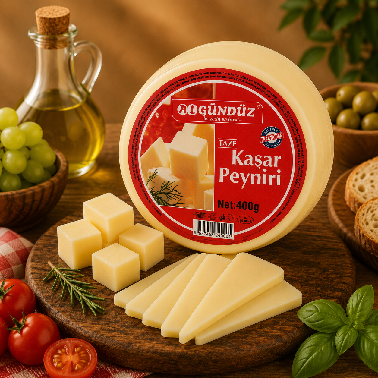 Taze kaşar 400 gr 
