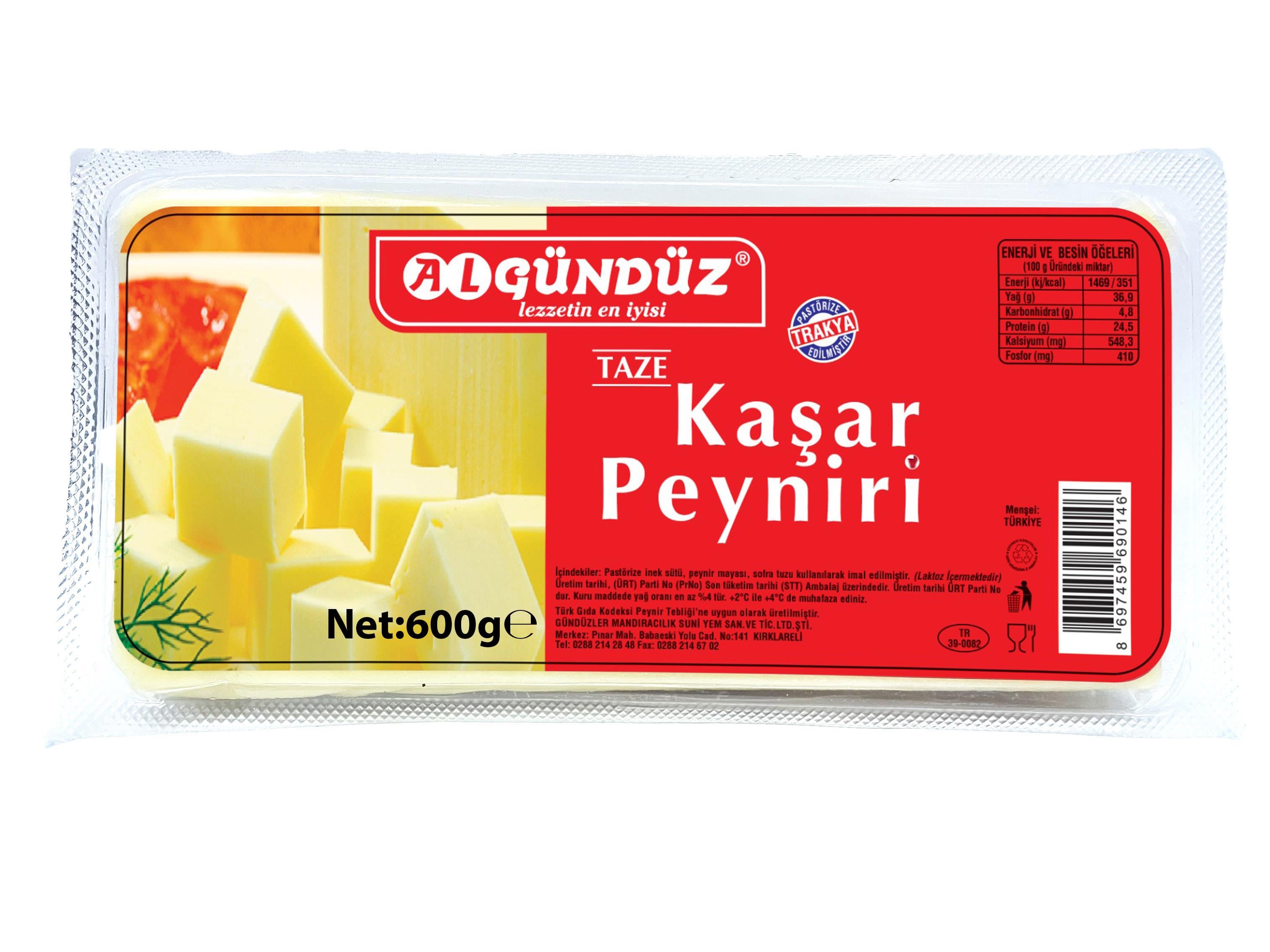 Taze Kaşar 700 Gr