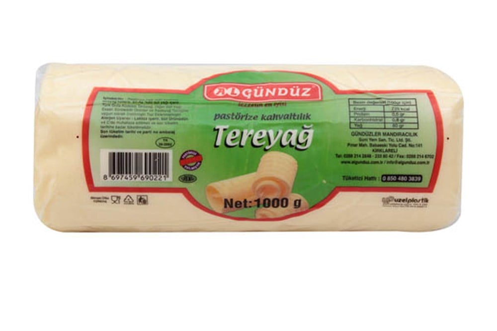 TEREYAĞ 1000 GR VAKUM ALGÜNDÜZ