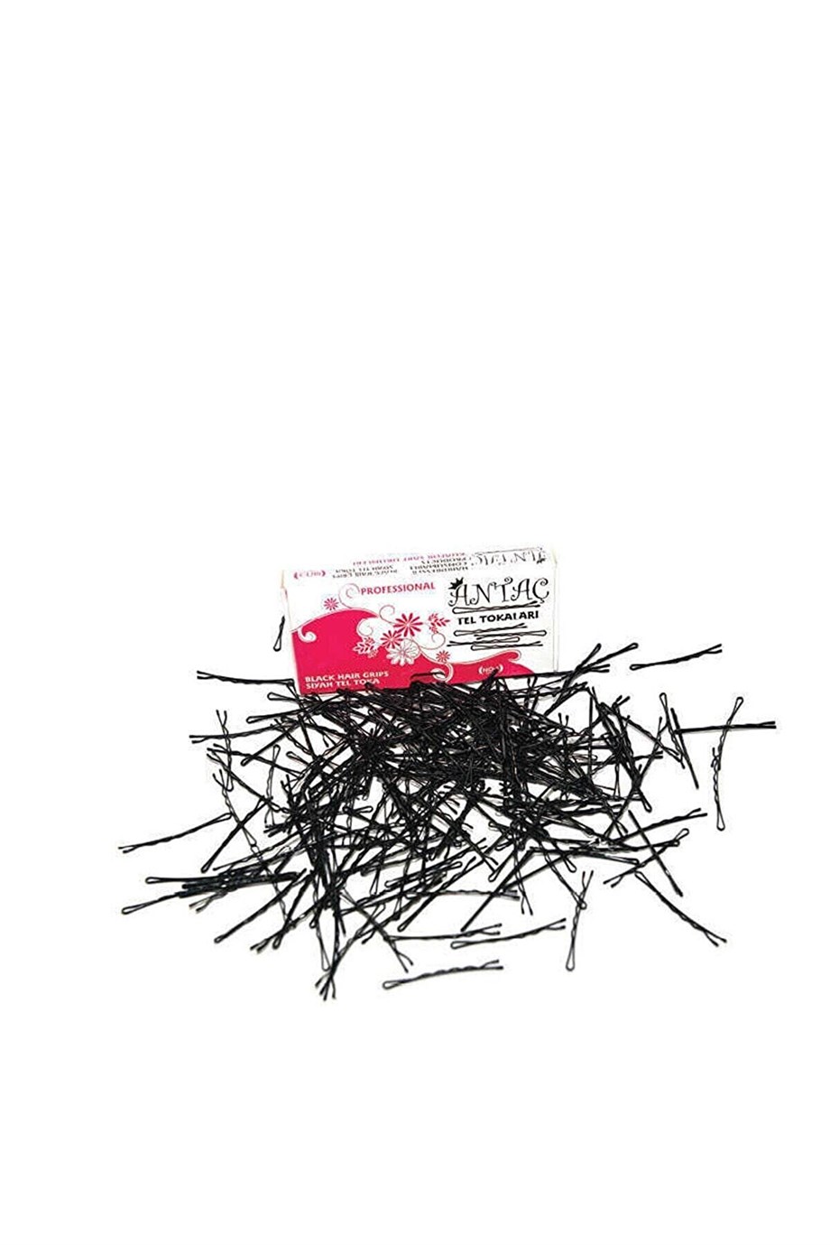 Antaç - ANTAÇ SİYAH TOPUZLU TEL TOKA 150Lİ NO:7
