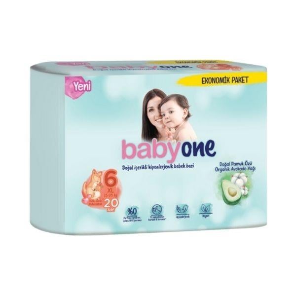 Babyone - Babyone Bebek Bezi 6 XL 15-25 Kg 20'li
