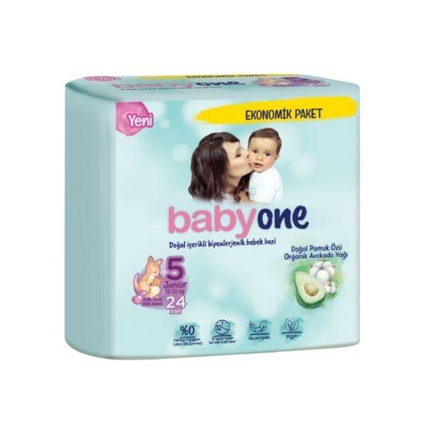 Babyone - Babyone Bebek Bezi Junior 11-25 Kg 24'lü