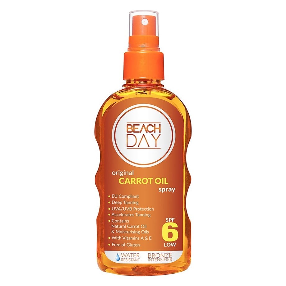 Beach Day Bronzlaştırıcı Havuç Özlü Güneş Yağı Sprey Spf 6 150 Ml