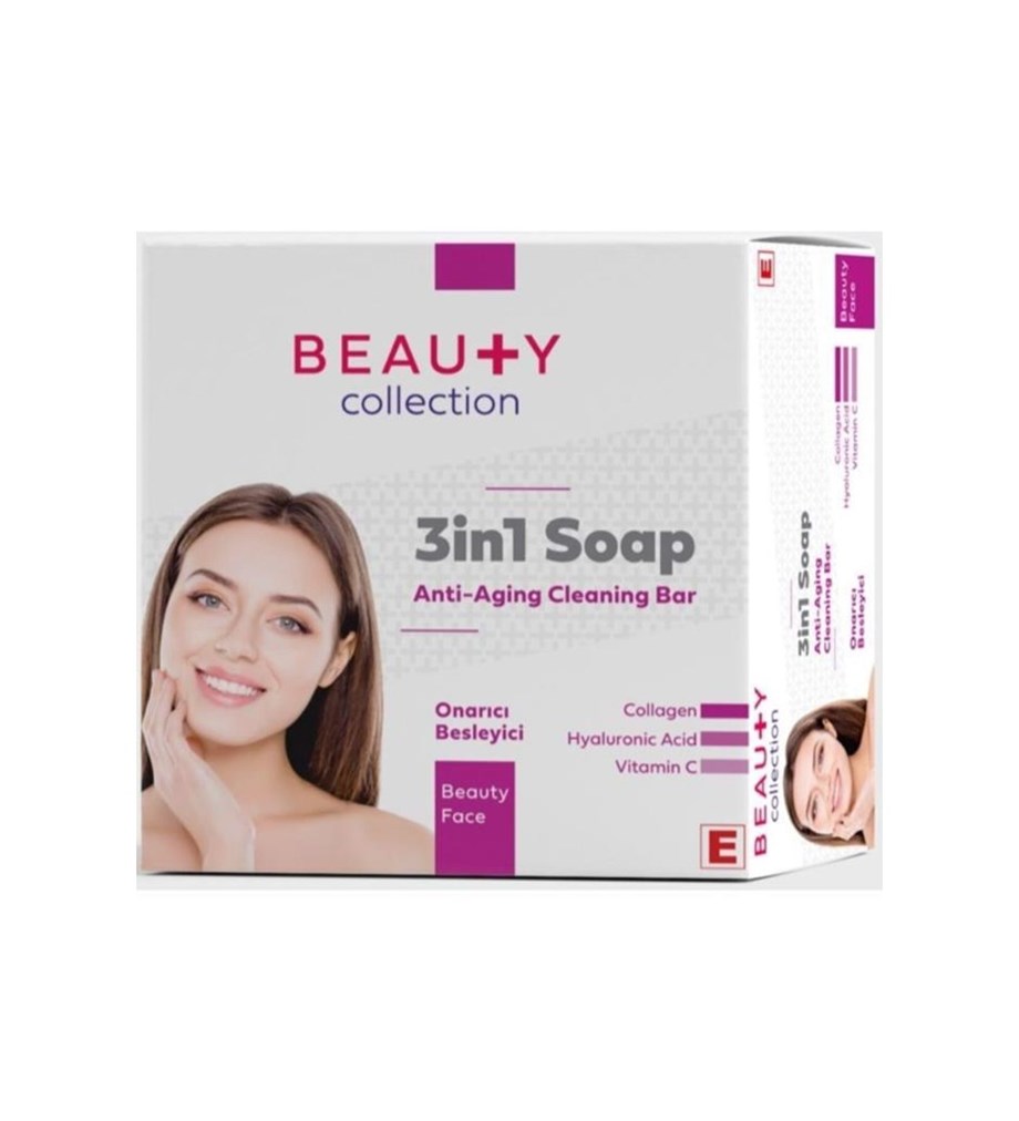 Beauty Collection Kolajen Hyalüronik Asit Vitamin C 3in1 Anti-aging Sabun 90gr