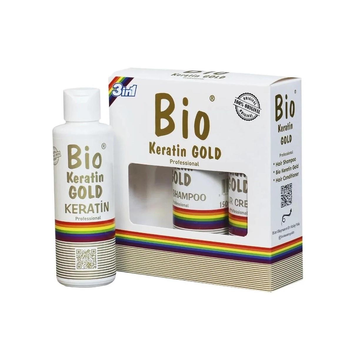 Bio - Bio Keratin Gold 3 Lü Set 150 Ml