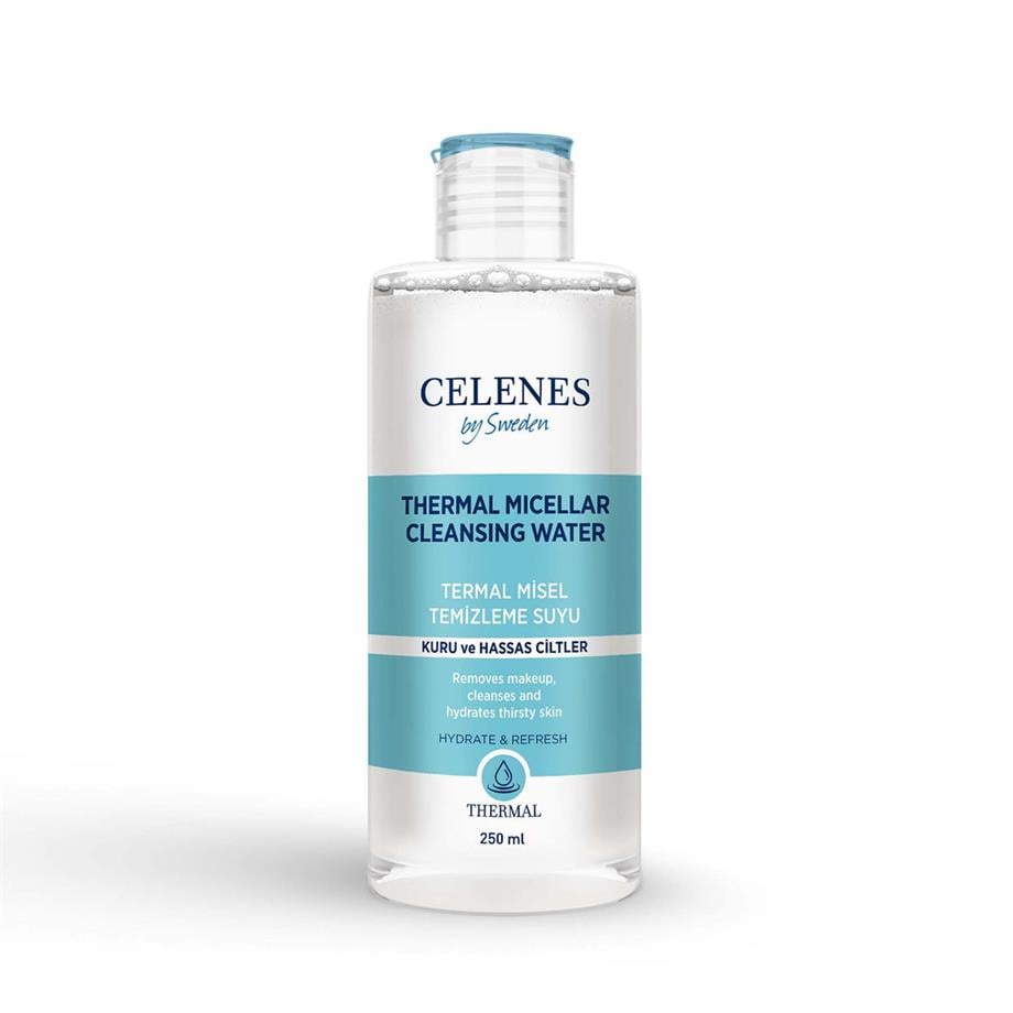 Celenes By Sweden - CELENES MAKYAJ TEMİZLEME SUYU KURU VE HASSAS CİLTLER 250 ML