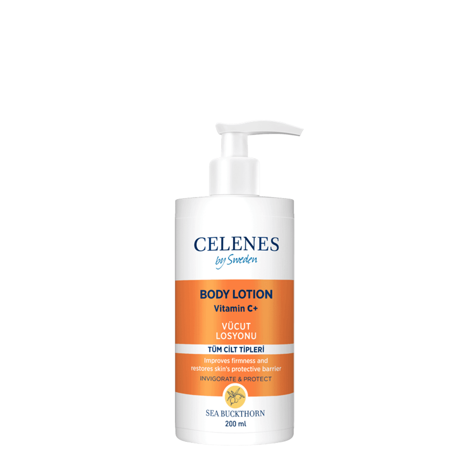 Celenes By Sweden - CELENES VÜCUT LOSYONU VİTAMİN C TÜM CİLTLER 200 ML