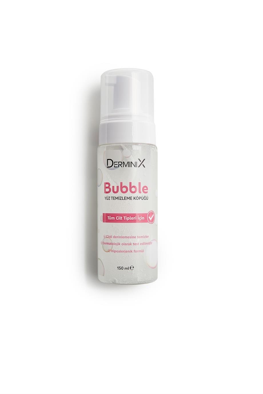 Derminix - DERMİNİX BUBBLE YÜZ TEMİZLEME KÖPÜĞÜ 150 ML