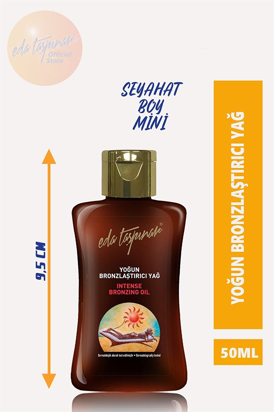 Eda Taşpınar - EDA TAŞPINAR 50ML BRONZLŞ. YAĞ