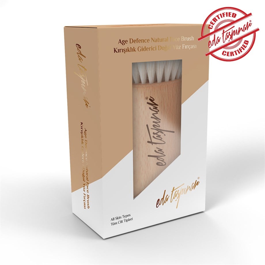 Eda Taşpınar Age Defence Natural Face Brush