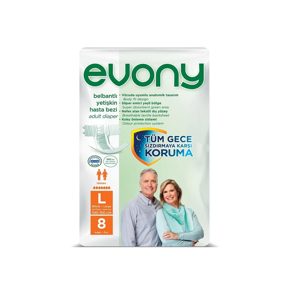 Evony - Evony Hasta Bezi Belbantlı Large (L) 8'li Paket