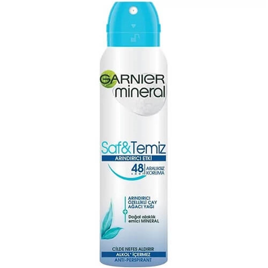 Garnier Anti - Perspirant Kadın Deodorant - Saf & Temiz 150 Ml