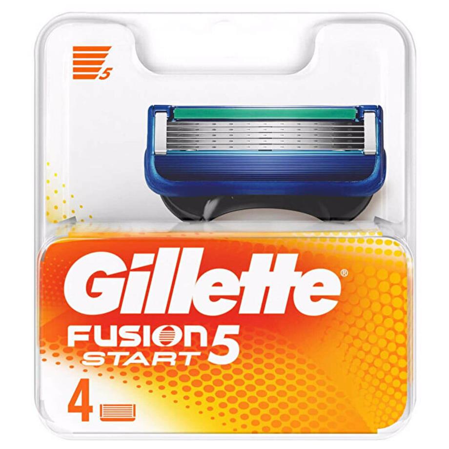 Gilette - GILETTE FUSION 5 4 YEDEK