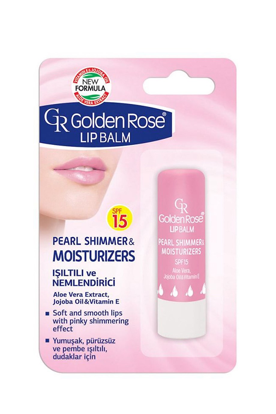 Golden Rose - GR LIP BALM PEARL SHIMMER SPF 15 NO: 02