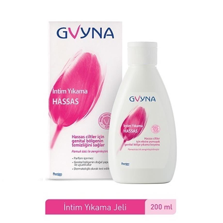 Gvyna - GVYNA İNTİM YIKAMA JEL HASSAS 200 ML