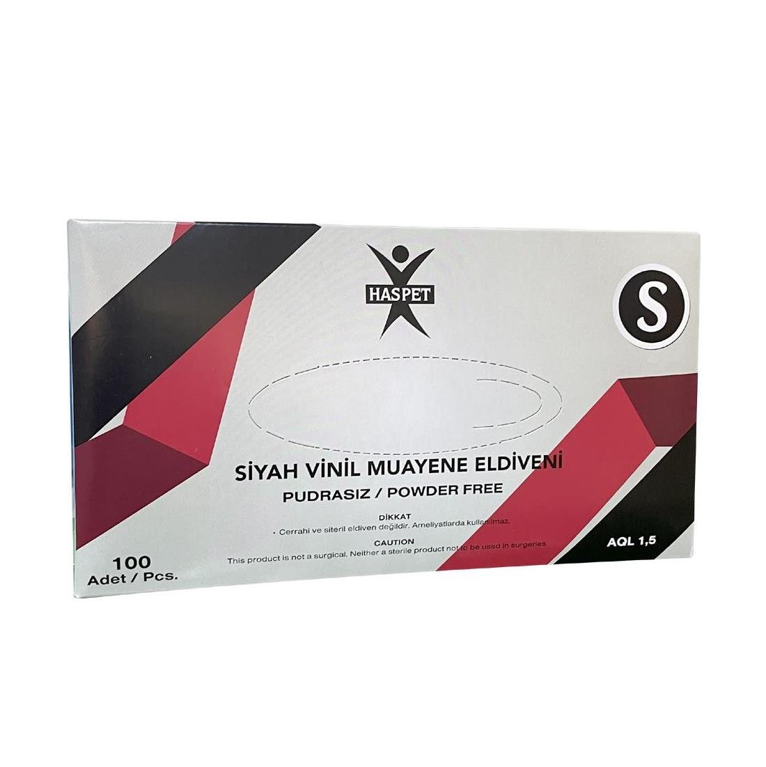 Has-Pet - HASPET SİYAH VİNİL ELDİVEN S