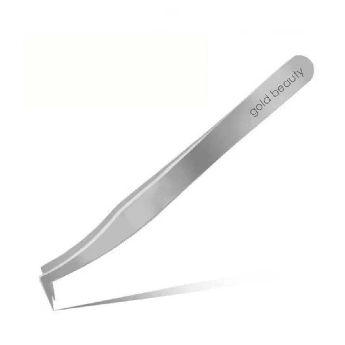 İpek - Pro-Techs İpek Kirpik Cımbızı Küt Burun Paslanmaz Çelik EP-254