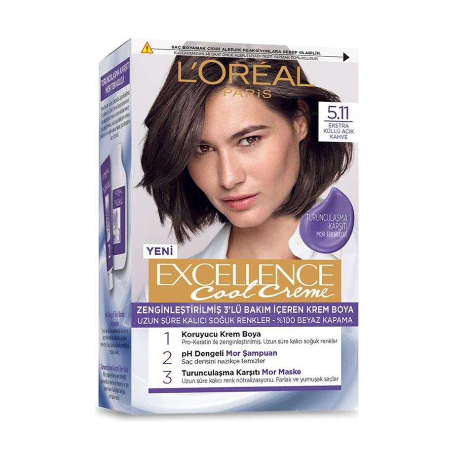 L'Oreal - L'Oreal Paris Excellence Cool Creme Saç Boyası Serisi