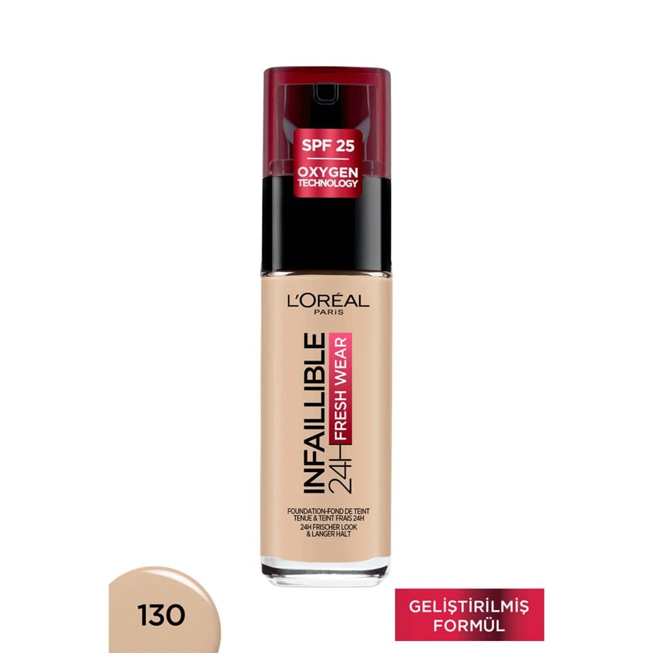 L'Oreal Paris Infaillible 24H Fresh Wear Fondöten - 130 True Beige