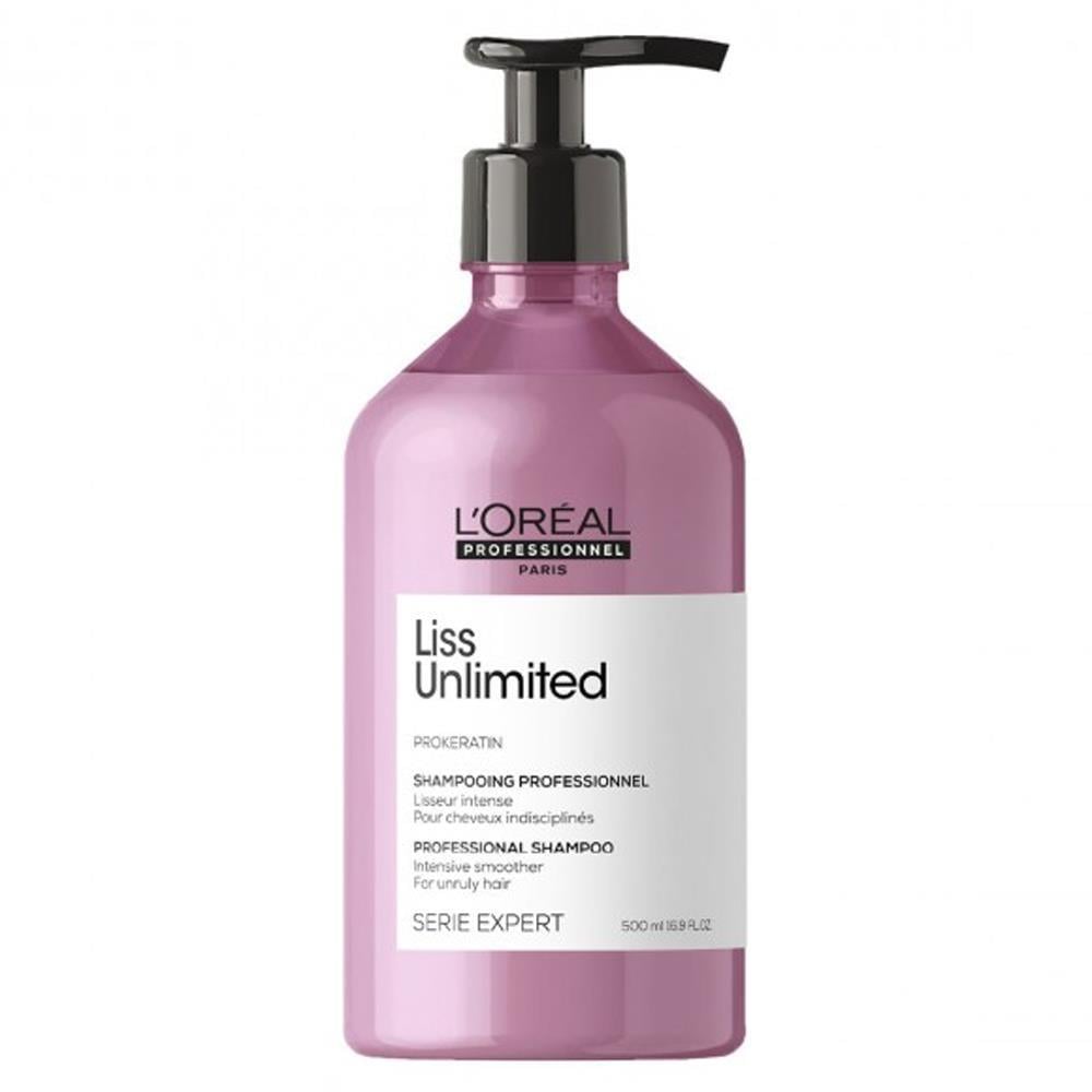 L'Oreal - L'oreal Professionnel Serie Expert Liss Unlimited Elektriklenme Karşıtı Ve Yumuşaklık Veren Şampuan 500 Ml