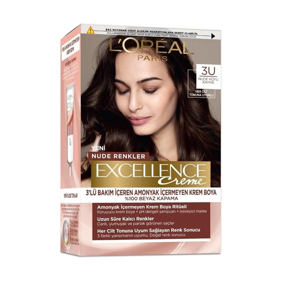 L'Oreal Paris - L'Oreal Paris Excellence Creme Nude Renkler Saç Boya Serisi