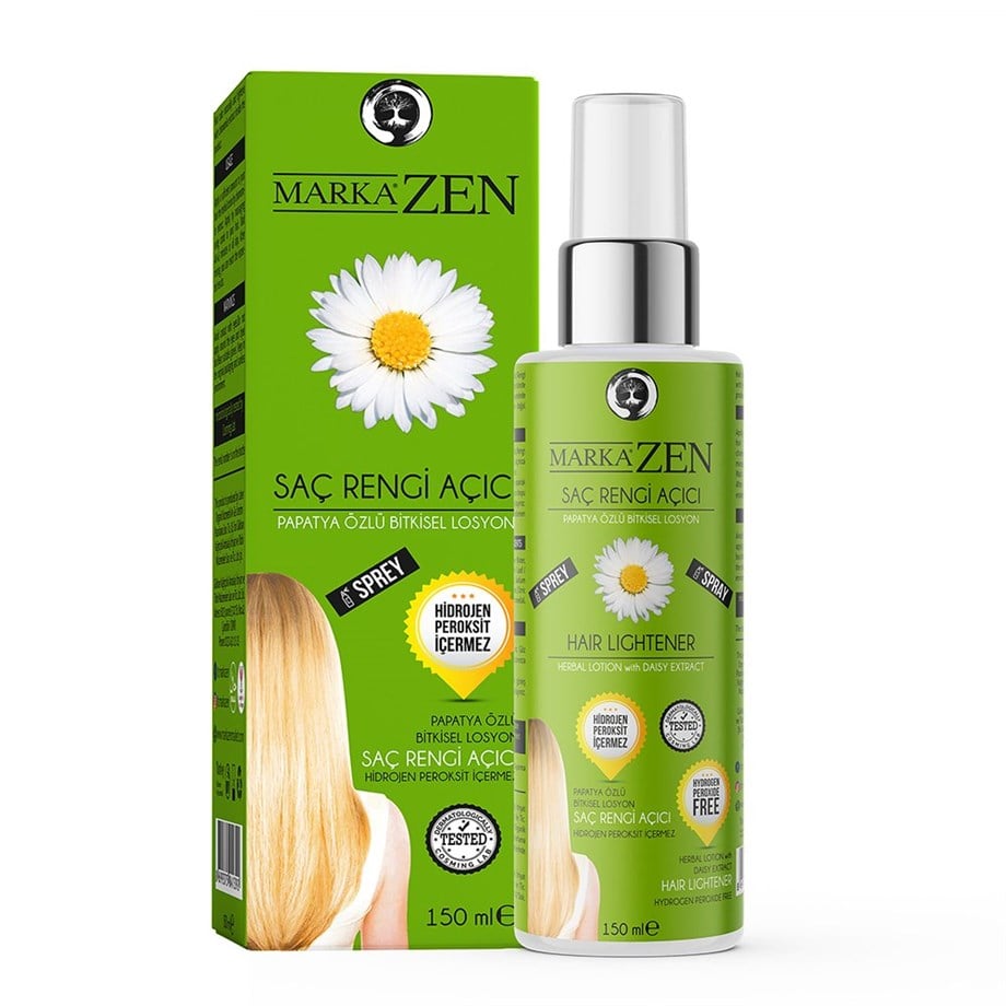 Markazen Bitkisel İçerikli Doğal Saç Açıcı Losyon