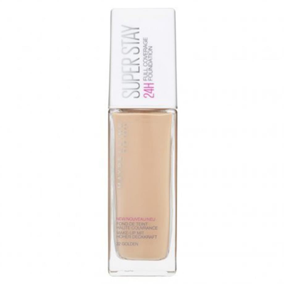 Maybelline - Maybelline New York Mat Fondöten - Superstay 24 H Photofix Foundation 32 Gold
