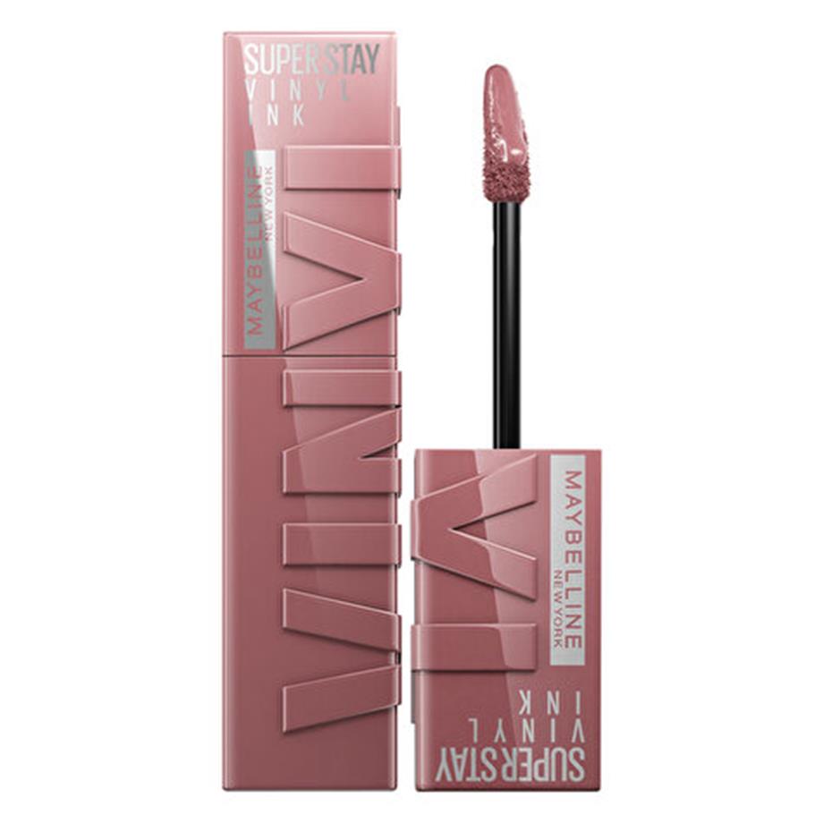 Maybelline - Maybelline New York Super Stay Vinyl Ink Uzun Süre Kalıcı Likit Parlak Ruj - 110 Awestruck