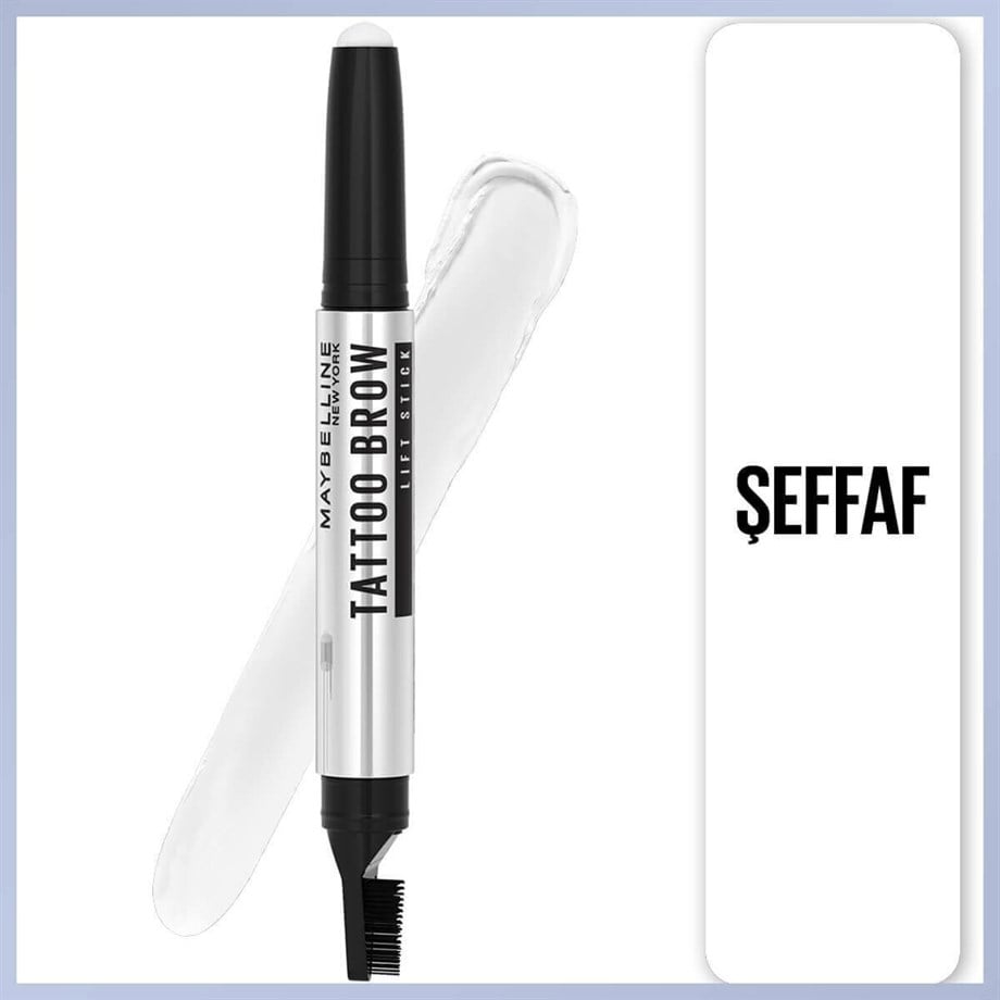 Maybelline New York Tattoo Brow Lift Kaş Kalemi - 00 Clear (Şeffaf)