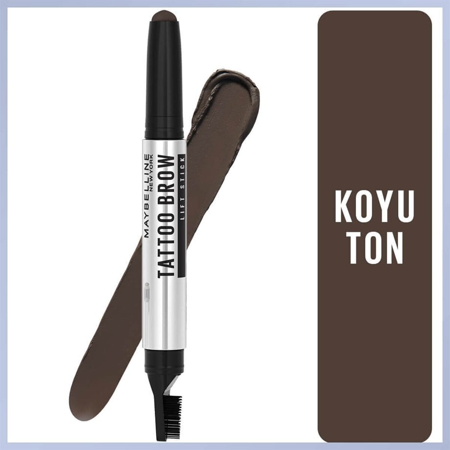 Maybelline New York Tattoo Brow Lift Kaş Kalemi - 04 Deep Brown (Koyu Ton)